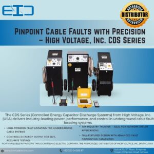 Pinpoint Cable Faults with Precision – High Voltage, Inc. CDS Series